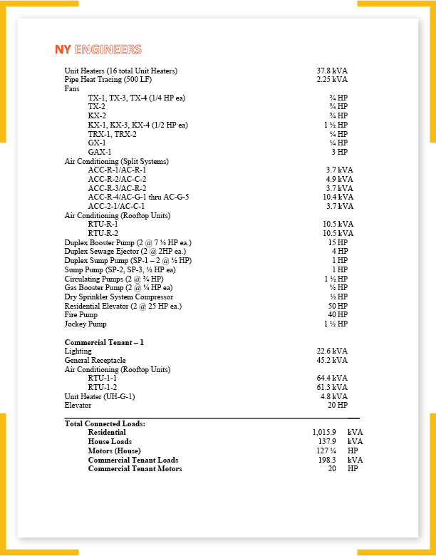 Electric Load Letter | Power Load Forecasting | NY Engineers